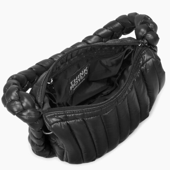 Think Royln Kelsie Quilted Nylon Hobo Bag - Picture 3 of 5